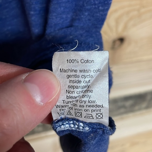 J Crew Size Small Heather Blue Vintage Cotton Super Soft And Stretchy Tank Top - Picture 5 of 7